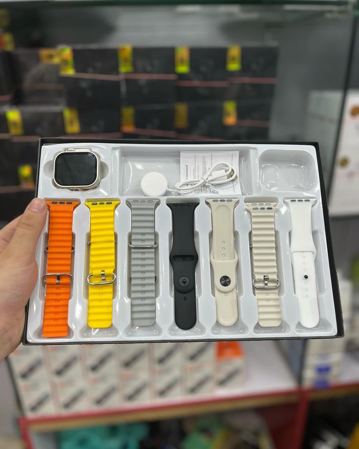 Searies 9 Smart Watch,7 Straps