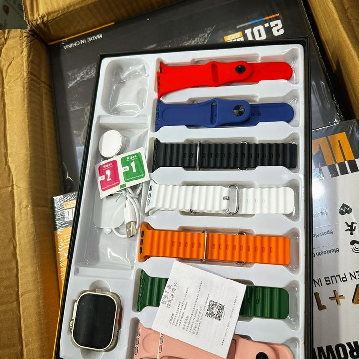 Searies 9 Smart Watch,7 Straps