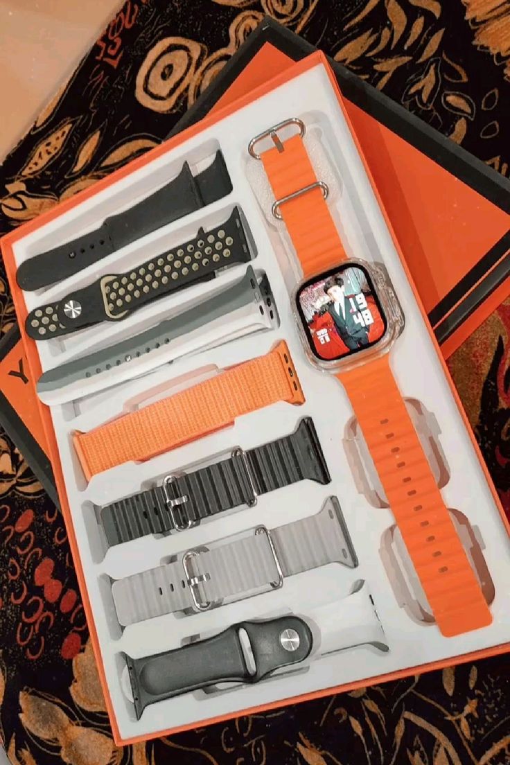 Searies 9 Smart Watch,7 Straps