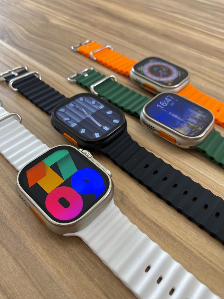 Searies 9 Smart Watch,7 Straps
